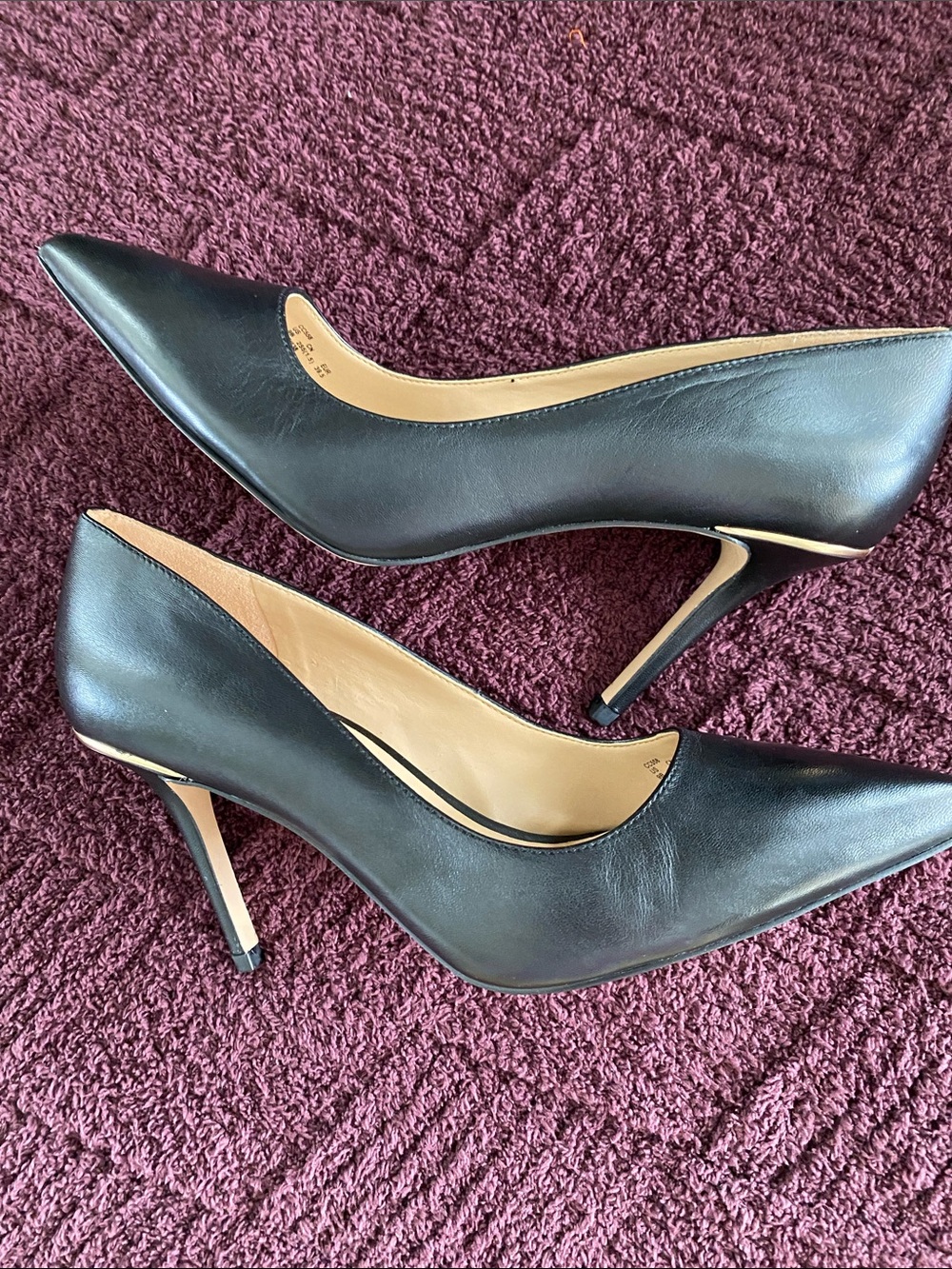 Coach black Pointed-Toe Pumps - Picture 6 of 12